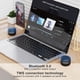 thumbnail image 2 of Altavoz Bluetooth MOMOHO Posei M1 Mini inalámbrico con micrófono negro, 2 of 7