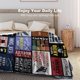 thumbnail image 5 of LHSHID Flannel Fleece Blanket American Football Field Green for Bedroom Couch Travelling Comfortable All Season Air Conditioning Blanket for Adult Chidern 30x40in, 5 of 6