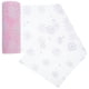 thumbnail image 2 of Rollo de tul navideño con copos de nieve de 15 cm y 10 yardas, cinta de organza brillante con copos de nieve para decoración navideña, envoltura de regalos y decoración de fiestas (rosa), 2 of 5