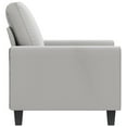 thumbnail image 4 of vidaXL Sofa Chair Accent Upholstered Chair for Living Room Microfiber Fabric, 4 of 9