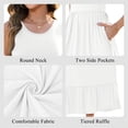 thumbnail image 6 of OutfitShow Summer Maxi Dresses for Women Sleeveless Casual Flowy Tiered Dress Vacation Beach Sundresses with Pockets, 6 of 8