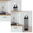 thumbnail image 1 of Oleegame 2PC Kitchen Rubbish Bag Round Storage Bag Miscellaneous Wall Hanging Organizer Convenient Extraction Box Storage Bag Kitchen Hanging Bag Black, 1 of 3