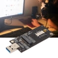 thumbnail image 4 of Adaptador M2 a USB estabilidad Plug and Play Material de PCB Práctico adaptador NGFF a USB 30 Compatible con ranura para tarjeta SIM para escritorio para PC ANGGREK Otros, 4 of 8
