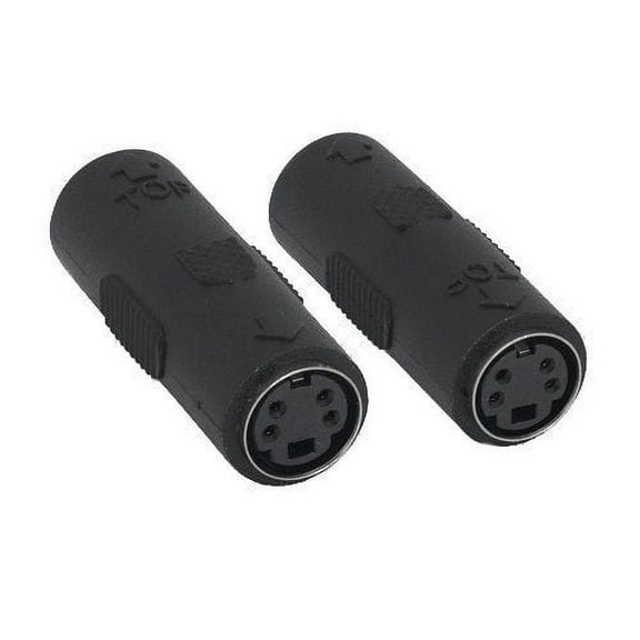 Kentek S-Video mini Din 4 pin female to female F/F adapter connector coupler extender