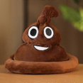 thumbnail image 2 of Novelty Brown Emoticon Poop Hat, 2 of 5