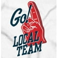 thumbnail image 2 of Go Local Sport Team Number 1 Fan Sign Womens Slim Fit Graphic Tee Brisco Brands M, 2 of 5
