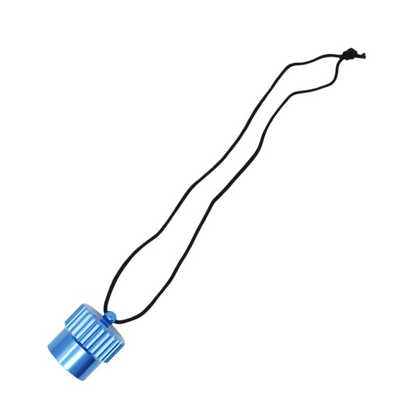 Scuba Diving Aluminum DIN First Stage Dust Cap, Blue