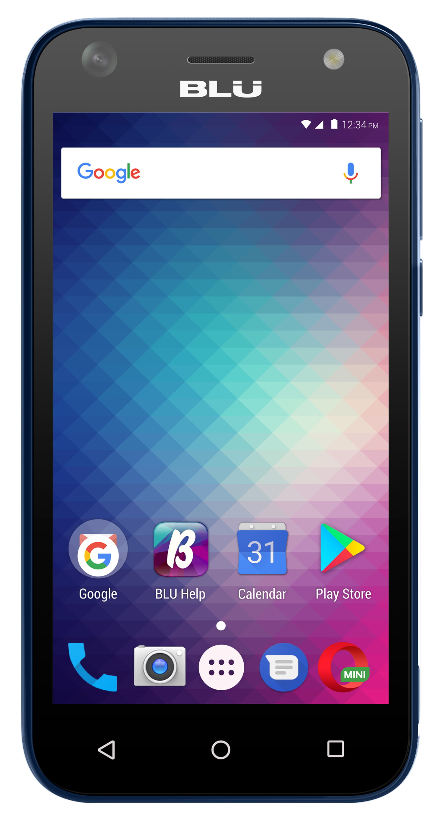 BLU Studio G Mini S210Q Unlocked GSM Android Phone Blue