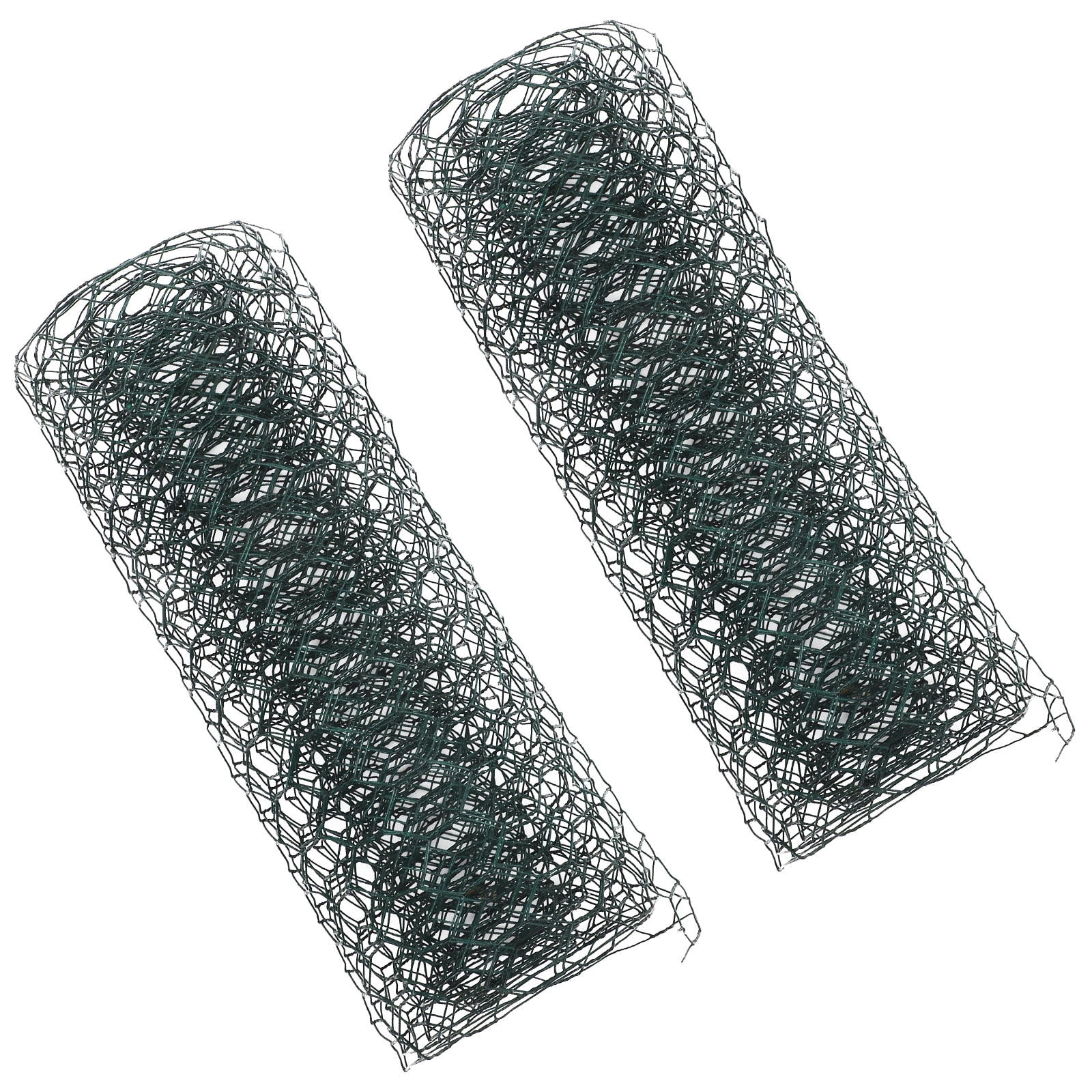 WHAMVOX  2 Rolls Chicken Wire Netting Floral Arrangement Supplies Olive Green