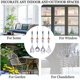 thumbnail image 3 of Swawis Sonnenfnger Kristall Regenbogen Glas Kristalle Zum Aufhngen Bunt Fenster Hngedeko Sonnenfnger Suncatcher P. Zuhause, Bro, Garten Dekoration, 6, 3 of 5