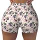 thumbnail image 2 of Fotbe Watercolor Wine Bottle Shorts Sin Costuras – Shorts Deportivos de Cintura Alta para Mujer, Elásticos para Gimnasio, Yoga, Running o Ciclismo-X-Large, 2 of 8