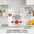 thumbnail image 2 of NUTRIBAS Collagen Peptides Powder, Protein Creamer for Weight Loss & Women, Vitamin C Multi Collagen for Hair Skin Nails, Strawberry Banana, 3.53 oz, 2 of 7