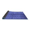 thumbnail image 2 of Ahgly Company Indoor Round Oriental Blue Traditional Area Rugs, 4' Round, 2 of 4