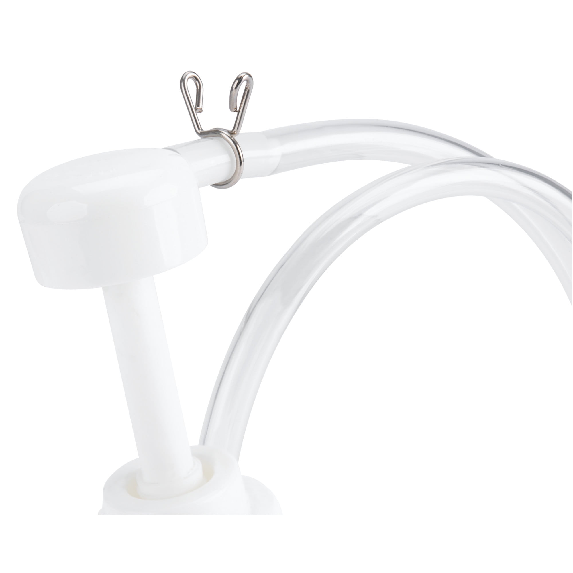 Performance Tool W1139 Quart/Gallon Fluid Pump and Hose for Fluid Transfer, Double-Threaded Design, Clear