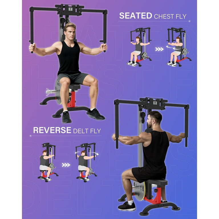 Chest Fly Machine Pec Deck: Fly and Reverse Delt Machine