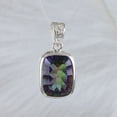 thumbnail image 3 of Beautiful Hawaiian Genuine Rainbow Mystic Topaz Necklace, Sterling Silver Rainbow Topaz Pendant, N8603 Birthday Anniversary Mom Gift, 3 of 3
