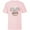 Soft Pink, variant on Disney Minnie Mouse Daughter Icon Flowers Family Trip- Short Sleeve T-Shirt for Kids - Customized-White