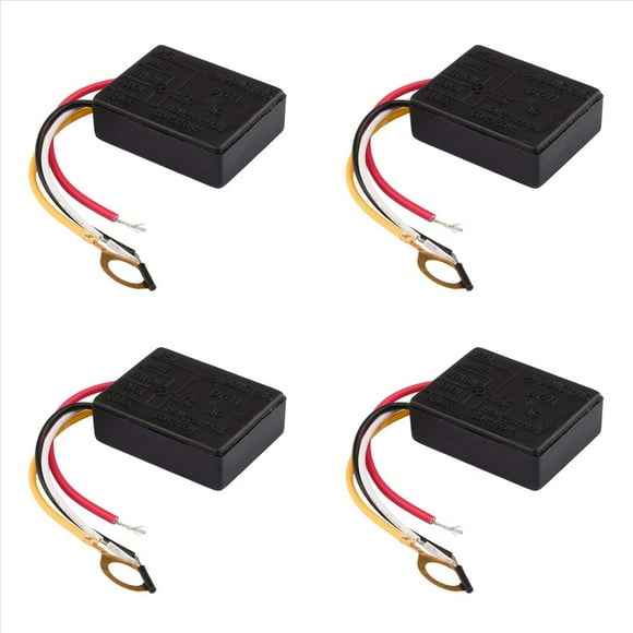 4X AC 220V 3A Interruptor Sensible Al Tacto Piezas de Lámpara de Escritorio Control Táctil Bombilla Sensible Atenuador Interruptor de Luz 15-85W Interruptor Táctil