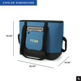 thumbnail image 6 of Soft Sided Cooler Tote, Insulated Bag with Handle, Shoulder Strap, and Zipper for Lunch, Picnic, and Travel, 30 Can Capacity, 6 of 6