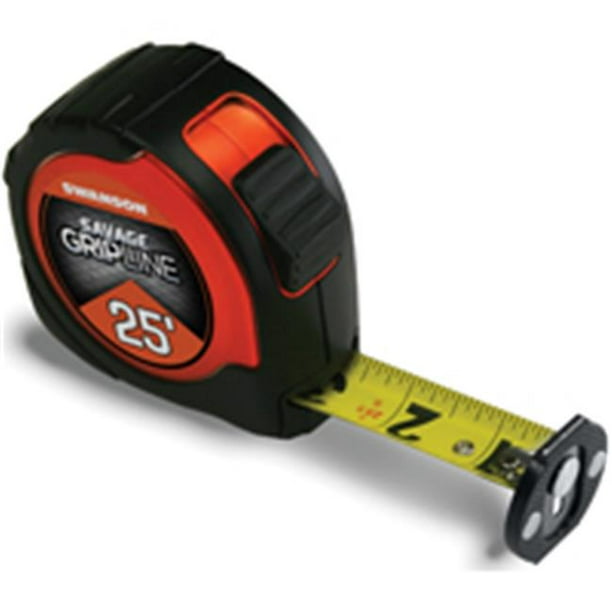 Swanson Tool Co SVGL25M1 Tape Measure Mag Gripline 25 Ft