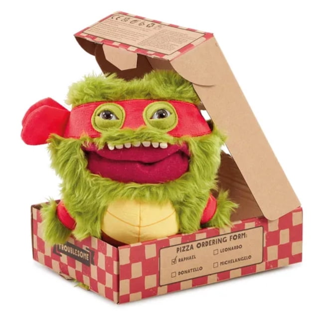 Harbrot 9" Fuggler, Fuggler Ninja Turtle Count Underoo Mcgoo Raphael Fuggler Funny Ugly Monster Plush Alternative Plush Human-Like Teeth Large in Charge, Fugglers in Toys for Kids and Adults