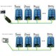 thumbnail image 4 of 12V 8CH RS485 relé Modbus RTU protocolo puerto serie interruptor de Control remoto para PL Carevas Relé, 4 of 6