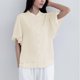 thumbnail image 4 of Camisas de Manga Corta para las Mujeres Casual, Botón de Cuello en V de la Moda de Verano, Top Suelto/Camisa Casual, 4 of 8