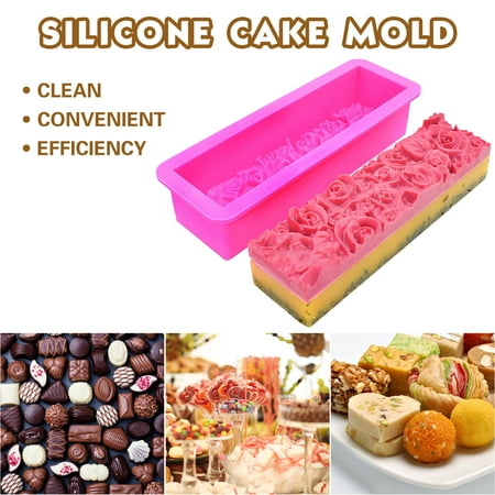

Fjofpr Clearance Home DIY Silicone Cake Mold Muffin Chocolate Cookie Baking Mould Pan