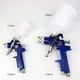 thumbnail image 5 of Pistola pulverizadora por gravedad de aire HVLP NQ 2 pistolas 0,8 mm 150 ml 1,4 mm 600 ml con regulador de presión azul, 5 of 5