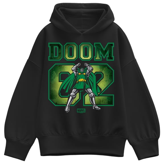 Fantastic Four - Dr. Doom Jersey - Women's Oversized Fleece Hoodie Sweatshirt