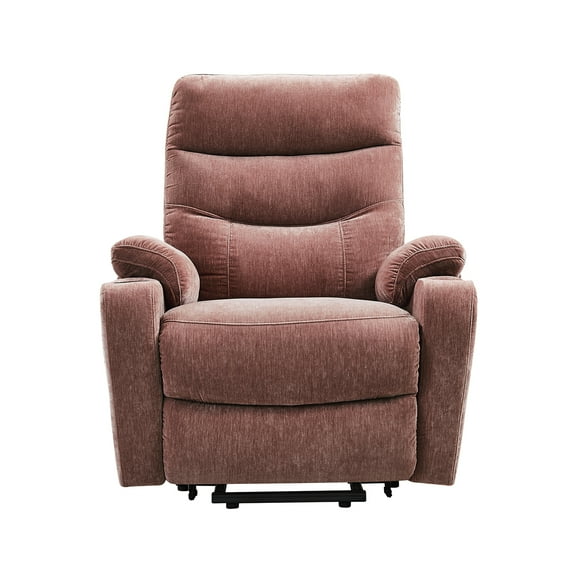 JIELARHUA Electric Power Lift Recliner Chair Sofa with Massage and Heat for Elderly, 3 Positions, 2 Side Pockets and Cup Holders, USB Ports, High-end quality fabric