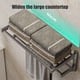 thumbnail image 5 of Horivan 2 Packs No Drill Wall Mounted Towel Rack Bathroom Shelves Rustproof Aluminum Storage Organizer Space Saving Double Rod for Kitchen Bath Decor, 5 of 6