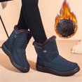 thumbnail image 1 of Zapatos de algodón para mujer, botas de nieve cálidas para invierno para mujer, botas de algodón impermeables con cremallera lateral para mujer Wmkox8yii ghj1351, 1 of 6
