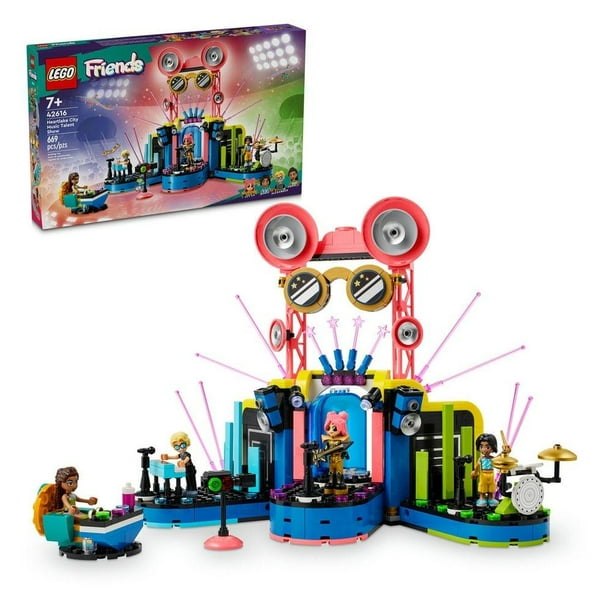 Set LEGO Friends Espectáculo de Talentos Musicales de Heartlake City 42616