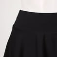thumbnail image 4 of Aayomet Women'S Skirts Skirt for Women Mini Skirts Versatile A-line Basic Stretchy Flared Skater Skirt,Black S, 4 of 5