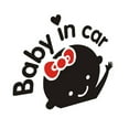 thumbnail image 1 of tredstone Car Styling 3D Cartoon Car Stickers Reflective Vinyl Baby in Car Warming Sticker Decals on Board Decoration, 1 of 7