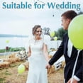 thumbnail image 4 of Helium Balloon Clasps With String, 150pcs Balloon Clasps Balloon Ribbon With Quick Release For Wedding Party, Birthday Party, 4 of 5