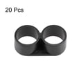 thumbnail image 2 of Unique Bargains Drip Pipe End Closure Cap 16PE Hose Plug Connector for Garden Agricultural Irrigation System Plastic 20pcs, 2 of 3