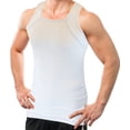 thumbnail image 2 of Different Touch 2 Pack Contrast Color G-Unit Tank Tops Muscle Rib Men Adult, 2 of 3