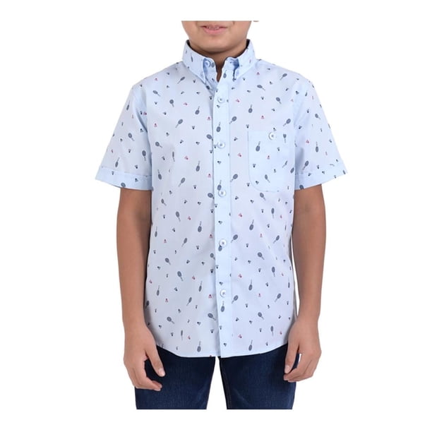 Camisa Yale Casual Azul T08 0360565537