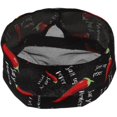 thumbnail image 3 of Chef Hats For Adults Universal Chef Hat Breathable Red Cooking Hat Restaurant Uniforms 1Pack, 3 of 4