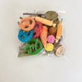 thumbnail image 5 of 21 PCS Rabbit Toys Bunny Chew Toys for Teeth, Natural Timothy Hay Chew Treats, Apple Wood Grass Timothy Sticks Chew and Treat for Guinea Pigs Hamster Chinchillas, Hand Made Safe, 5 of 5