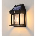 thumbnail image 1 of Solar Outdoor Wall Light - Black, 1 of 7