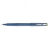 Pilot Razor Point Porous Point Stick Pen, Blue Ink, Extra Fine, Dozen , Each