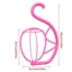 thumbnail image 3 of Portable Hanging Stand With For Wigs Hats Holder Wig Hanger Detachable Dryer Display Rack Space Saving Wig Organizer White, 3 of 5