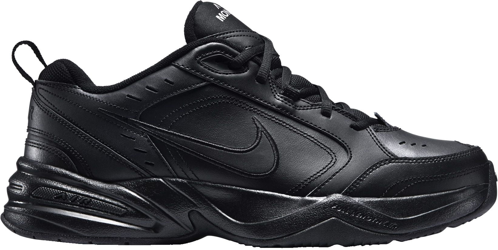 Men's Nike Air Monarch IV Black/Black (415445 001) - 15 - Walmart.com