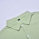 thumbnail image 5 of Camisas Para Hombre Camiseta retro de manga corta con botones de algodón y lino holgado para hombre (Green, 3XL), 5 of 7