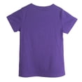 thumbnail image 2 of Ipuang Girls Heart-shaped Short Sleeve T-Shirt Purple 12, 2 of 2