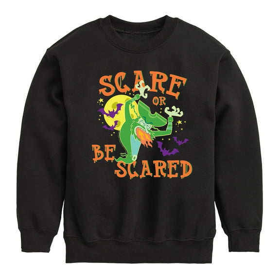 SpongeBob SquarePants - Scare Or Be Scared Flying Dutchman - Toddler & Youth Crewneck Fleece Sweatshirt