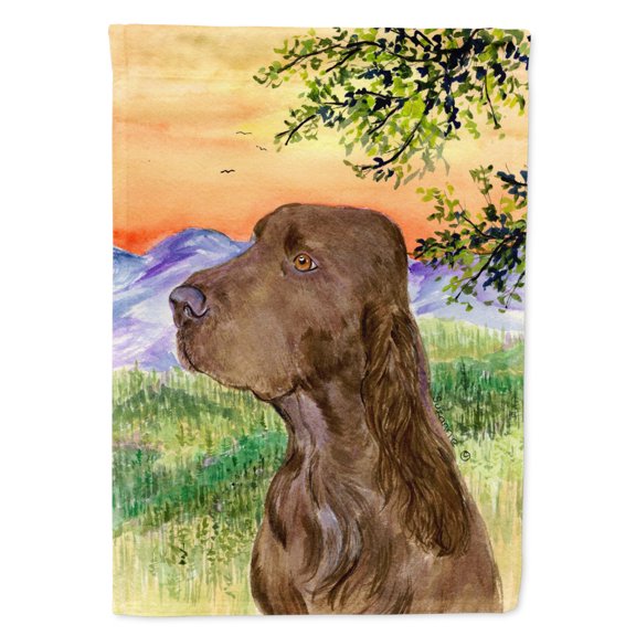 Caroline's Treasures SS1017-FLAG-PARENT Field Spaniel Flag, , multicolor